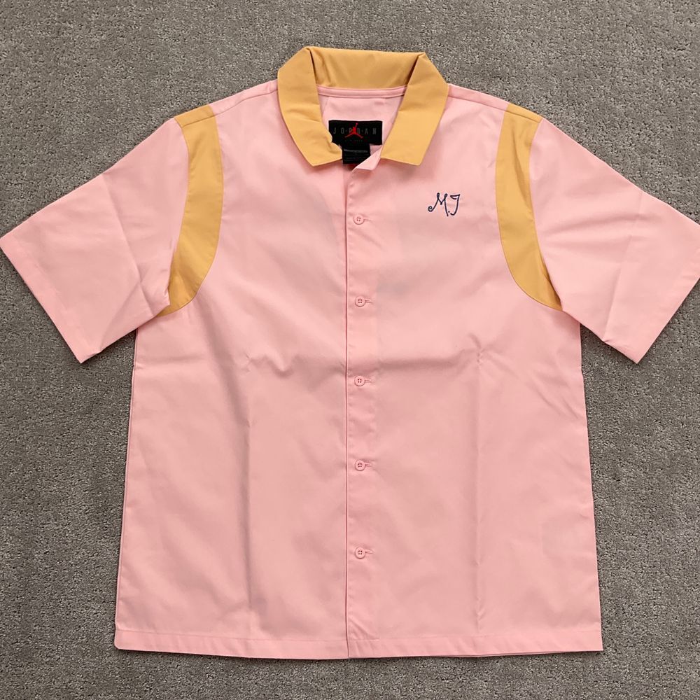 Jordan Jumpman Shirt Women S Pink Tan DZ3340-610 FLIGHT CLUB Stitch Graphic Bowl